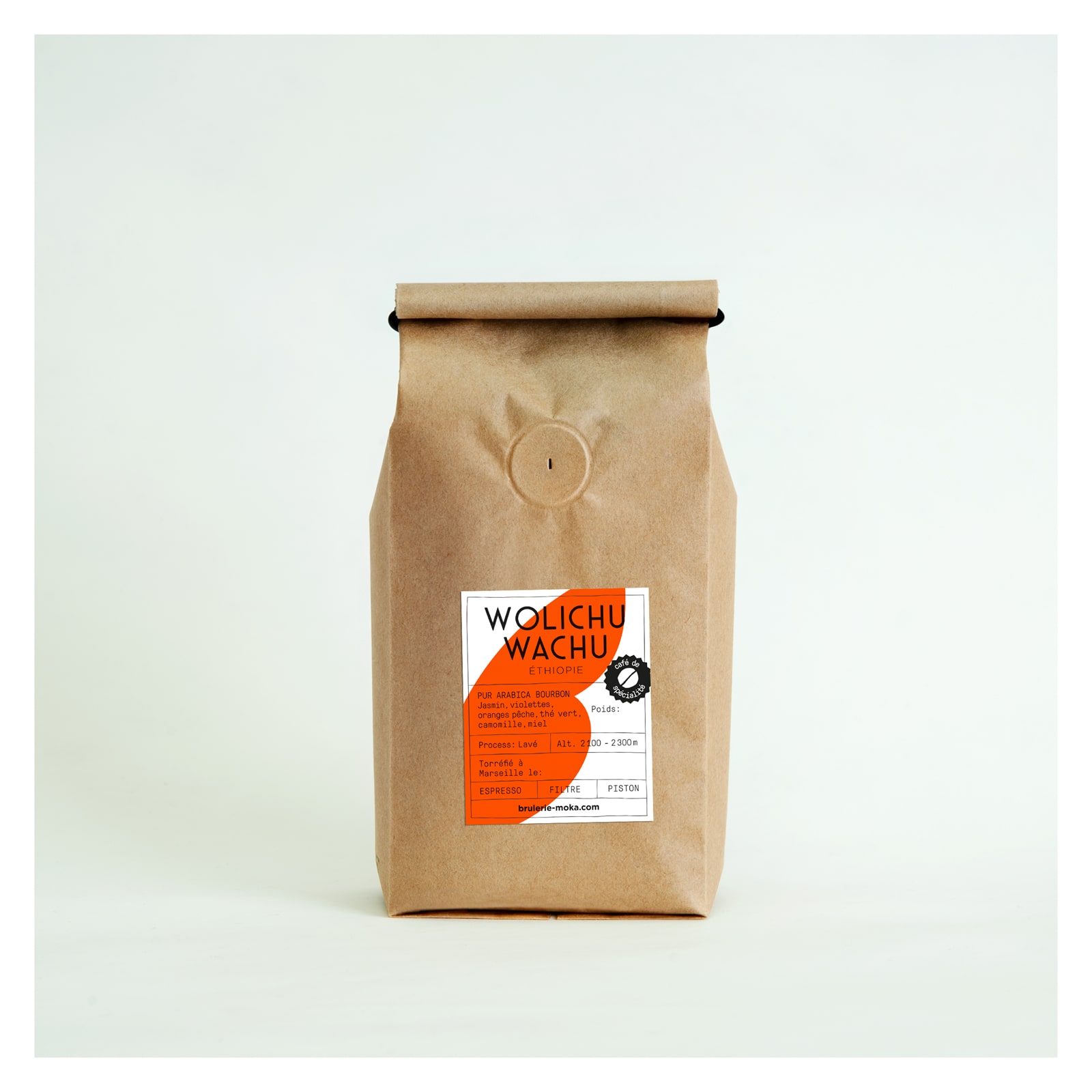 café Ethiopie Wolichu Wachu - Brulerie Moka