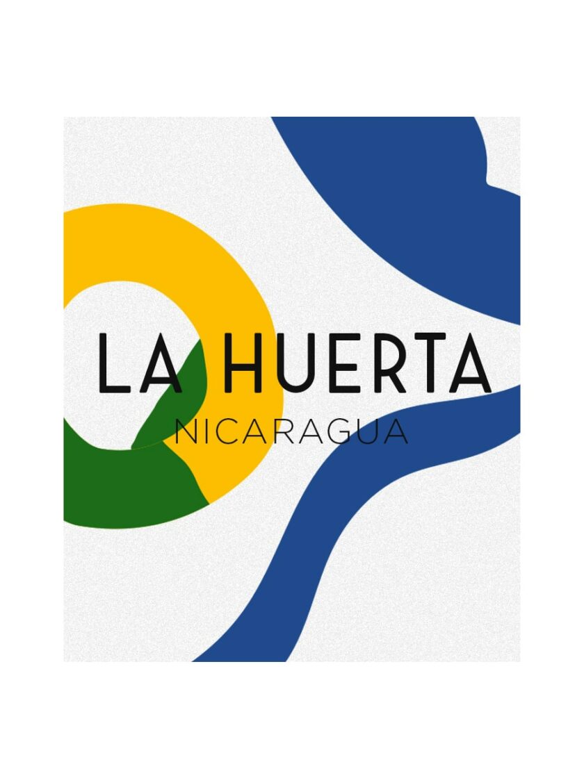 étiquette café Nicaragua la huerta