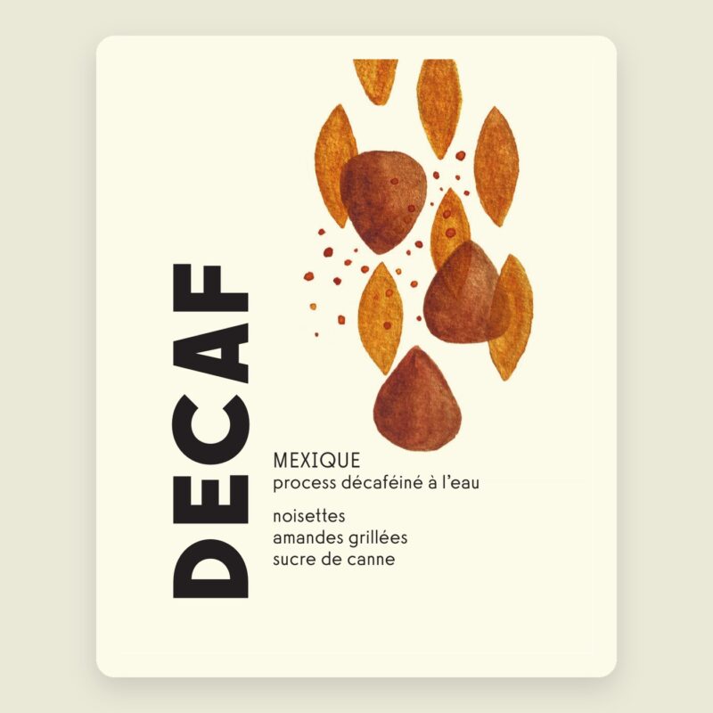 Decaf – Colombie : café de spécialité torréfié à Marseille, Brûlerie MÖKA